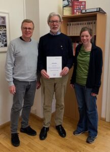 2025 Ehrung Andreas Wand goldene Nadel