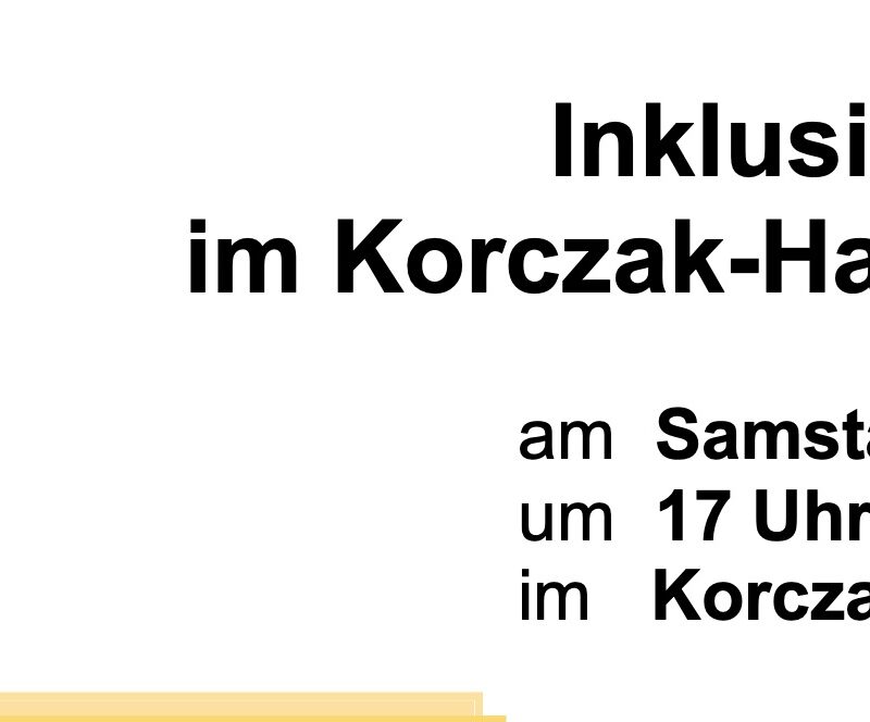 Inklusive Konzerte im Korczak-Haus