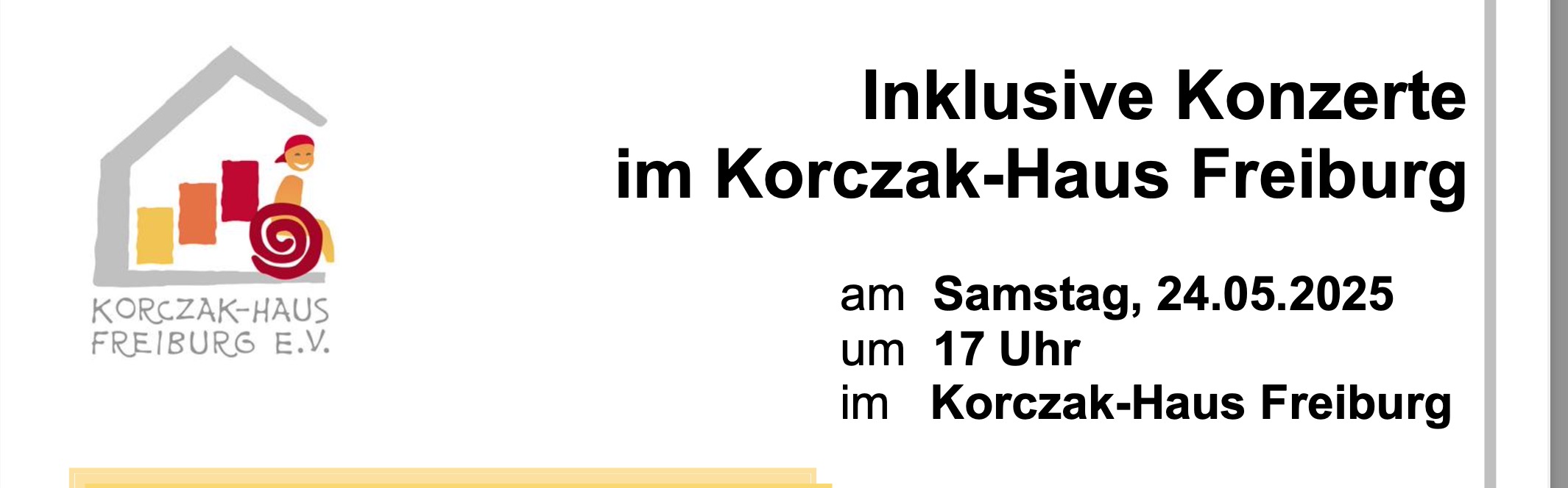 Inklusives Konzert :